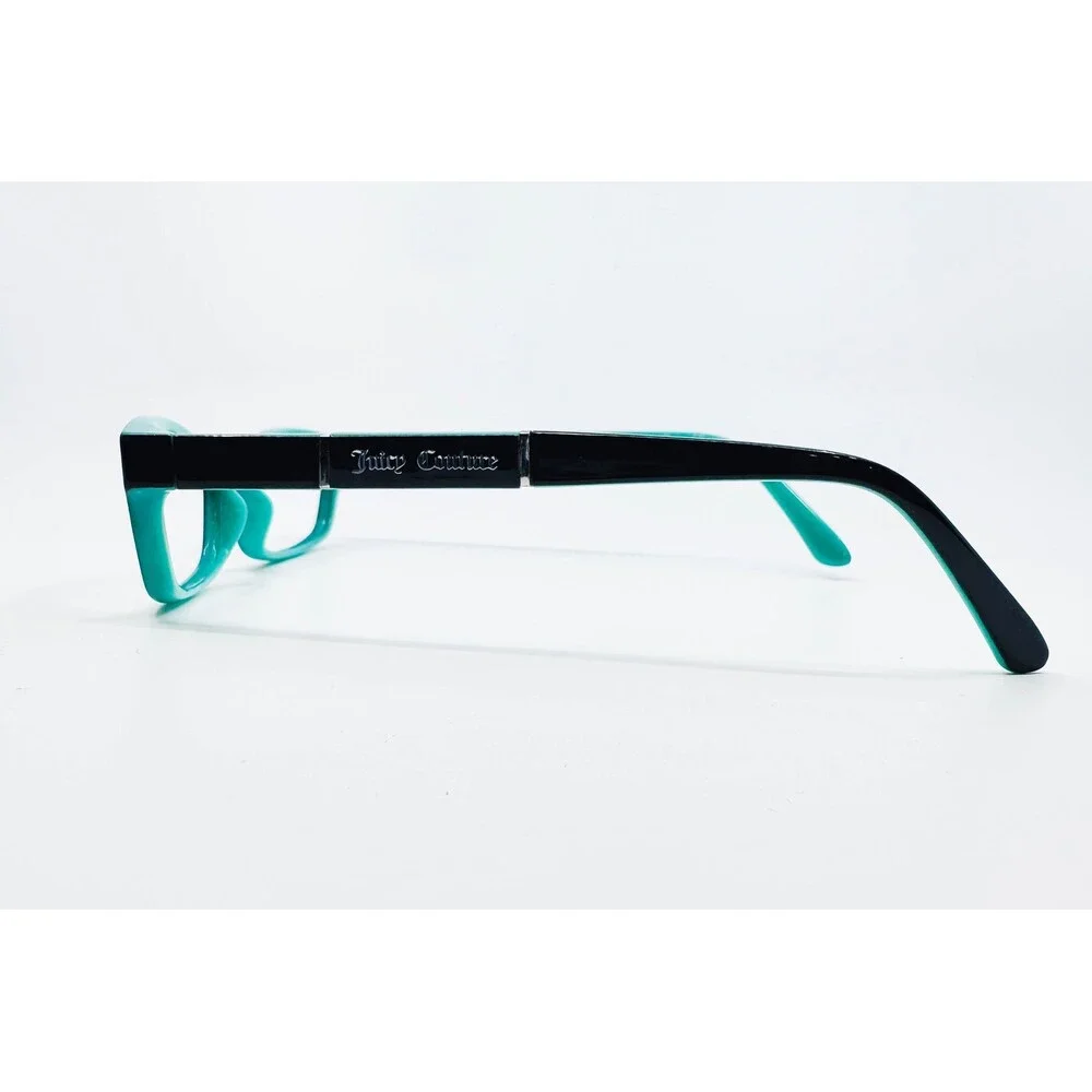 Juicy Couture Eyeglasses Women Black Teal Berkin DH4 Queen of Everything 135